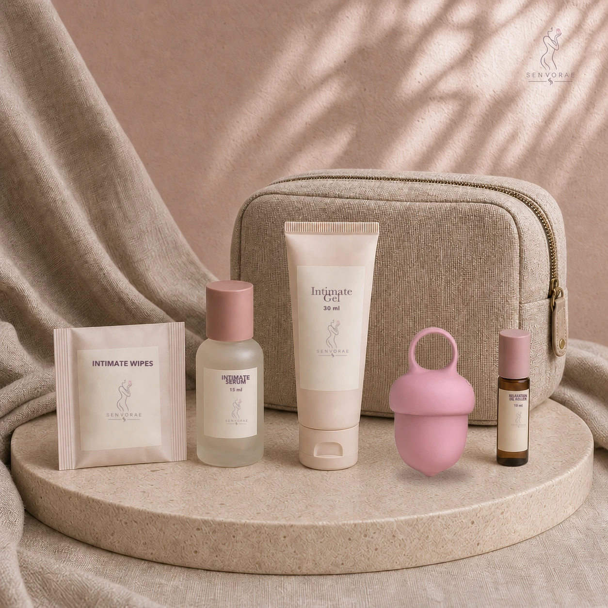 Rose Intimate Care product presentation direction