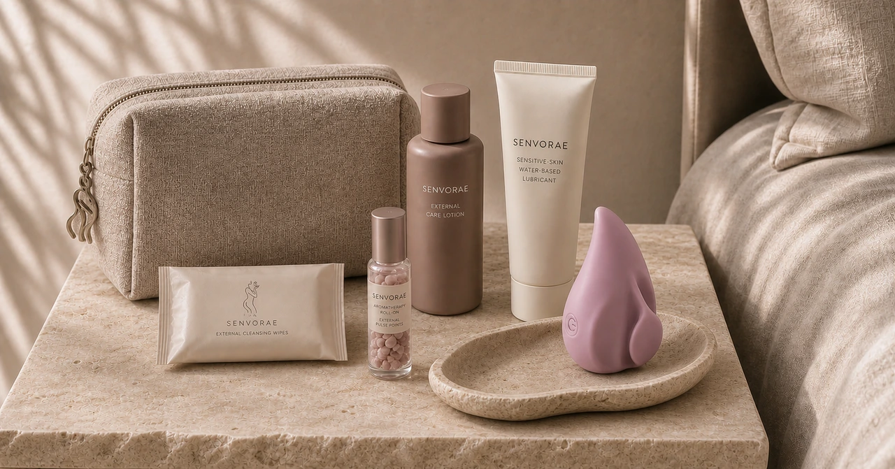 Stone Intimate Care product presentation direction
