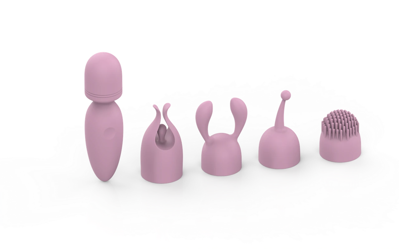 Rose Pink Five-piece overview supplier-reference hardware